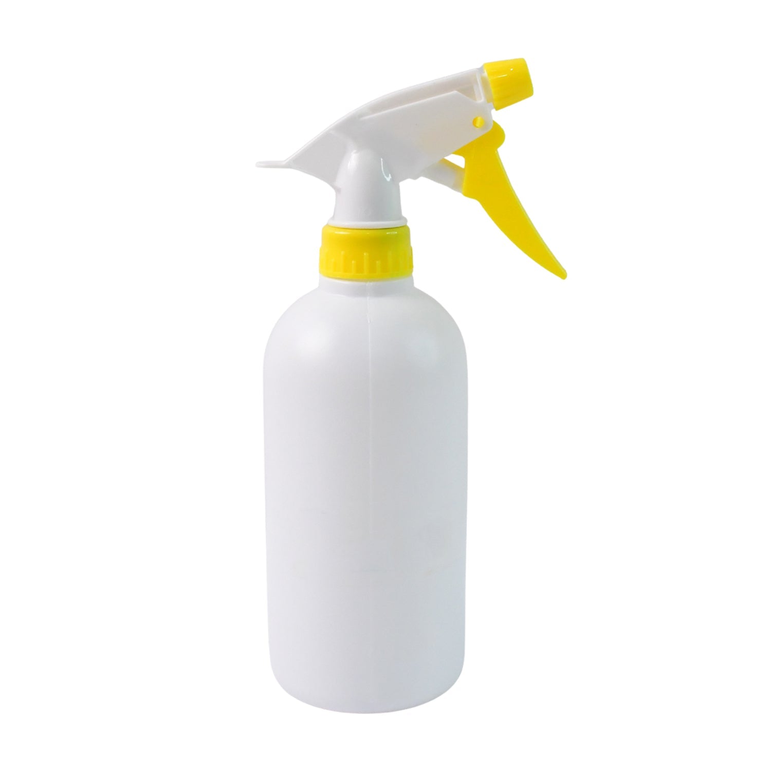 Floral plastic spray bottle 500ml displayed on white background to showcase decorative design