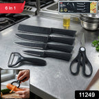 sharp multi-purpose kitchen knife tools set