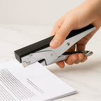 Plier stapler ready for heavy duty stapling tasks