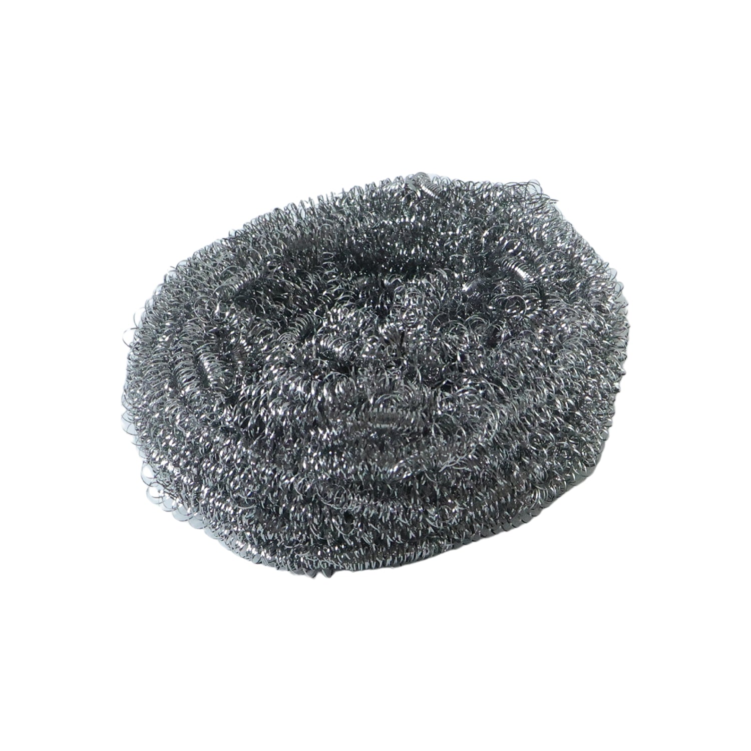 Heavy duty steel scrubber for tough stains