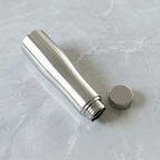 Portable stainless steel water bottle ideal for travel