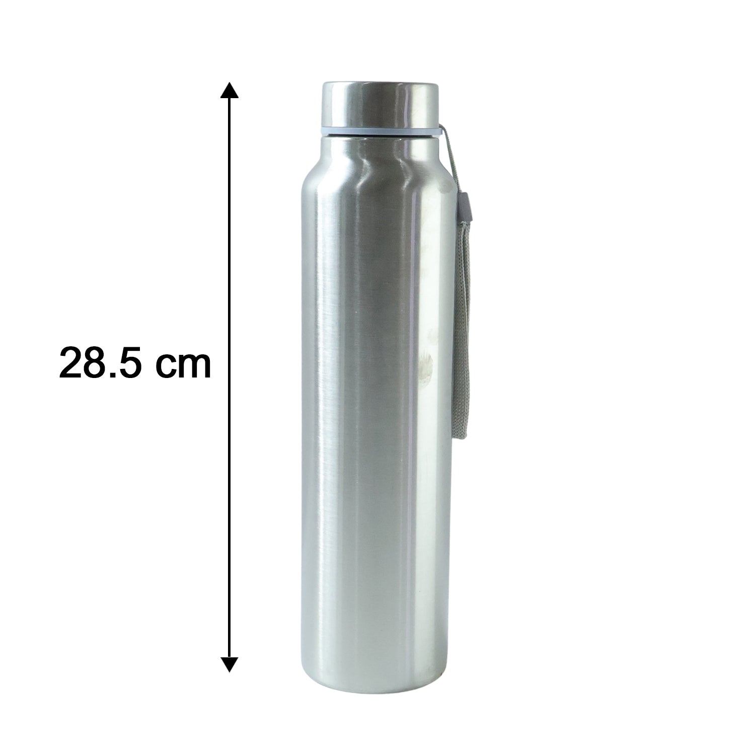 Size comparison of stainless steel water bottles