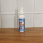 Stone surface displaying a smooth, glossy finish from the crystal plating agent.
