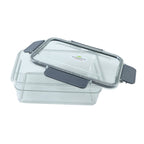 Plastic storage jars with airtight seals