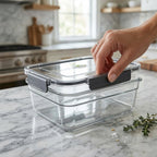 Airtight kitchen jars for dry snacks