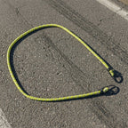 Elastic tie down rope with durable hooks for transportation