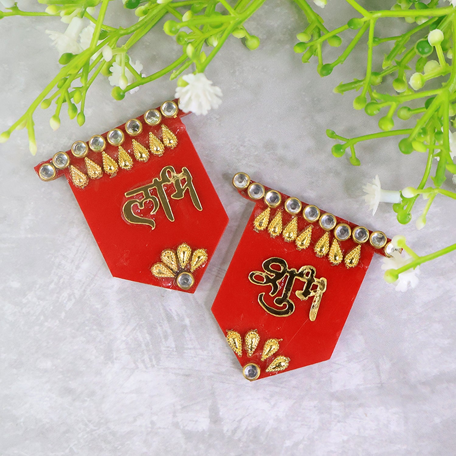 Traditional Shubh Labh wall hangings for Diwali and festive decoration