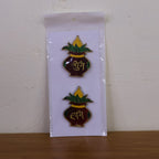 Decorative Shubh Labh Kalash wall hangings making an auspicious statement