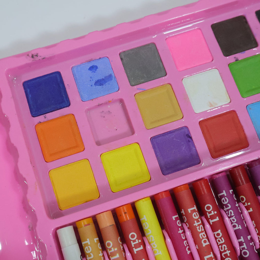 Mega craft drawing kit with portable organizer