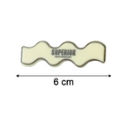 Size chart providing dimensions for the premium hair clip set