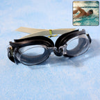 UV protection swimming goggles providing clear vision for water sports