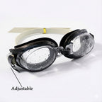 Anti-fog coated UV swimming goggles for clear underwater vision