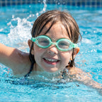 Clear vision anti-fog swimming goggles for kids