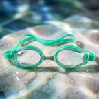 Lightweight kids swim goggles for indoor and outdoor use