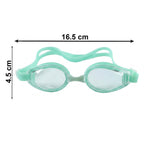 Flexible adjustable strap swim goggles