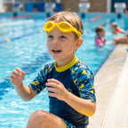 clear vision lightweight kids swimming goggles