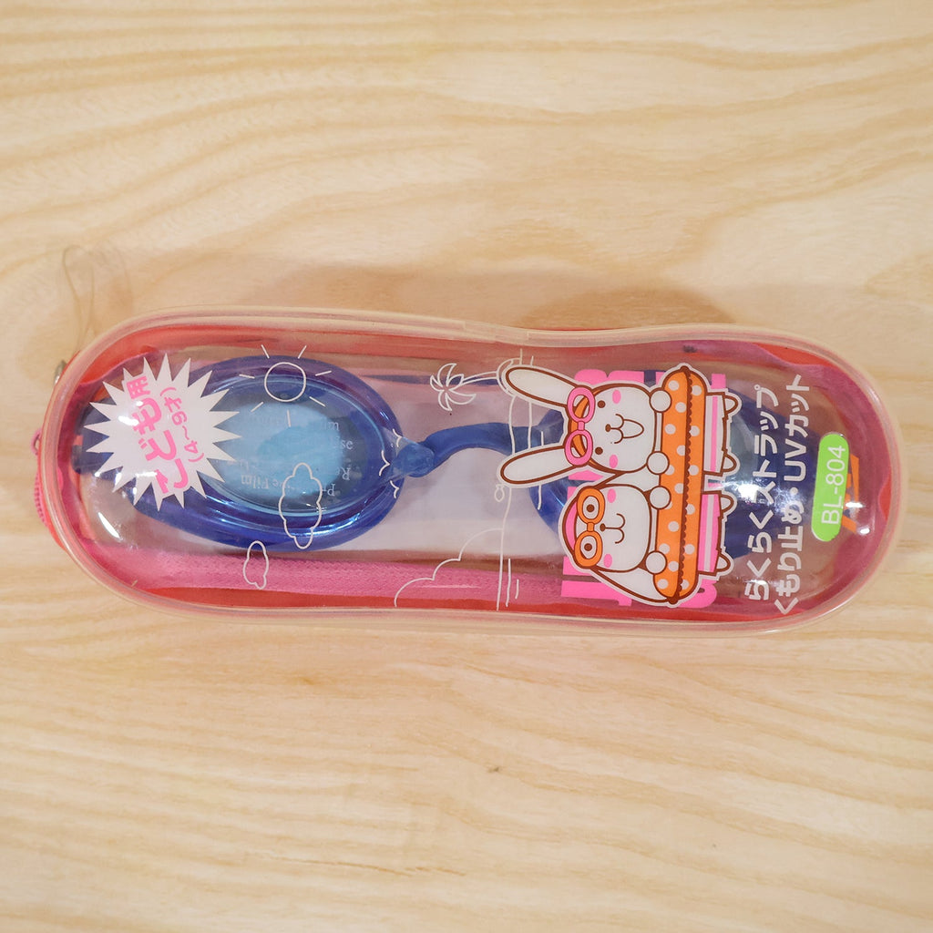Secure fit kids goggles for water fun