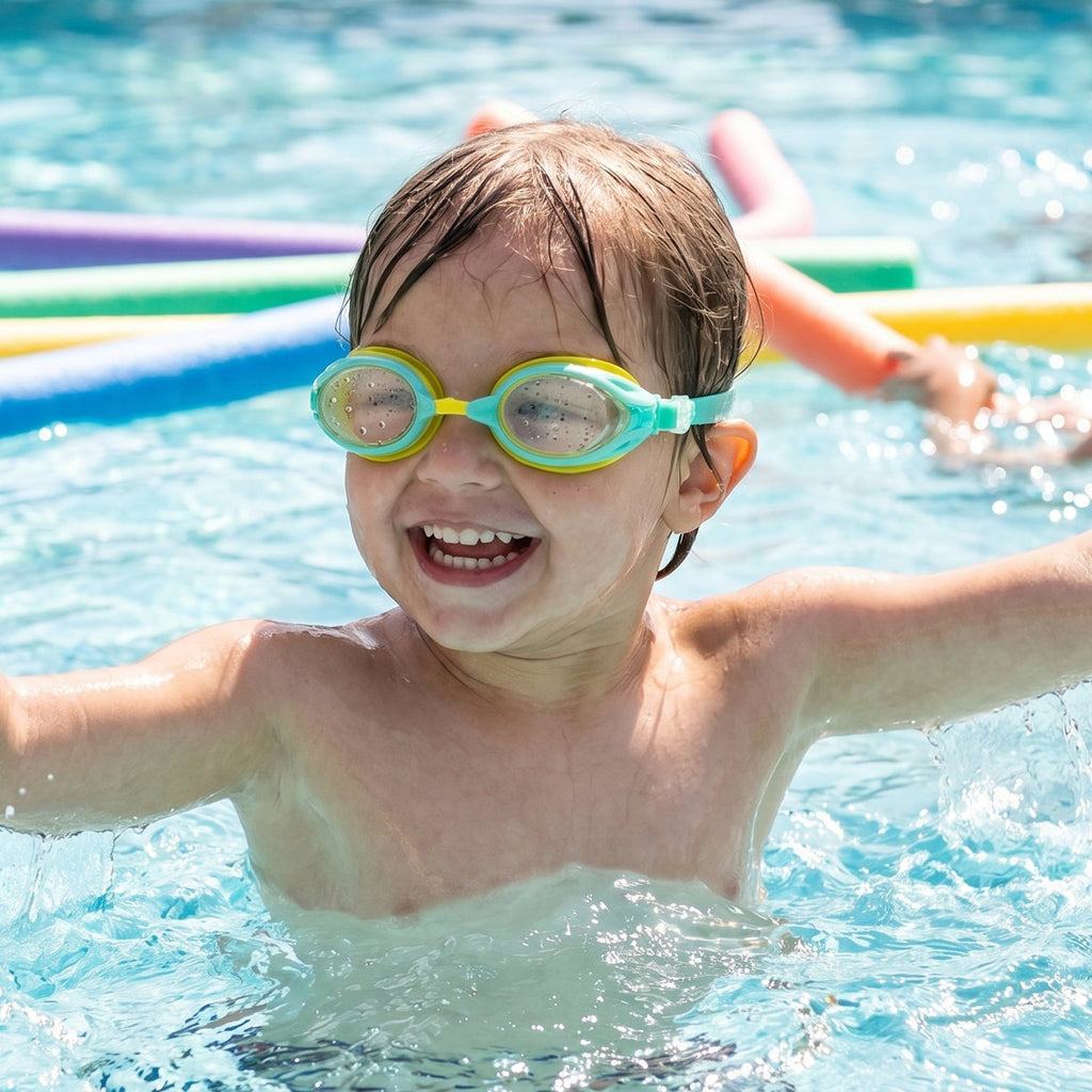 Lightweight anti-fog kids swimming goggles