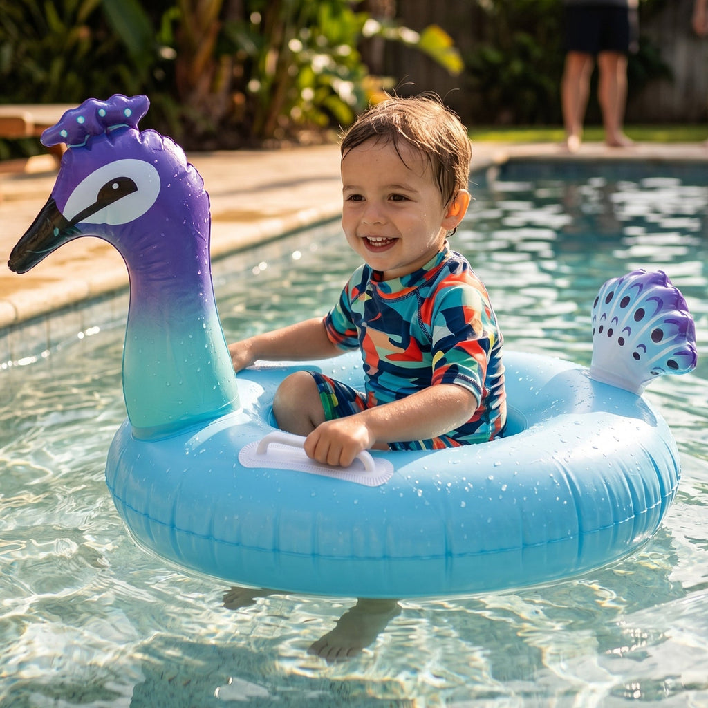 Safe floating ring for kids during water play and swimming practice