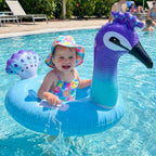 Kids pool float ring for water fun and learning to swim