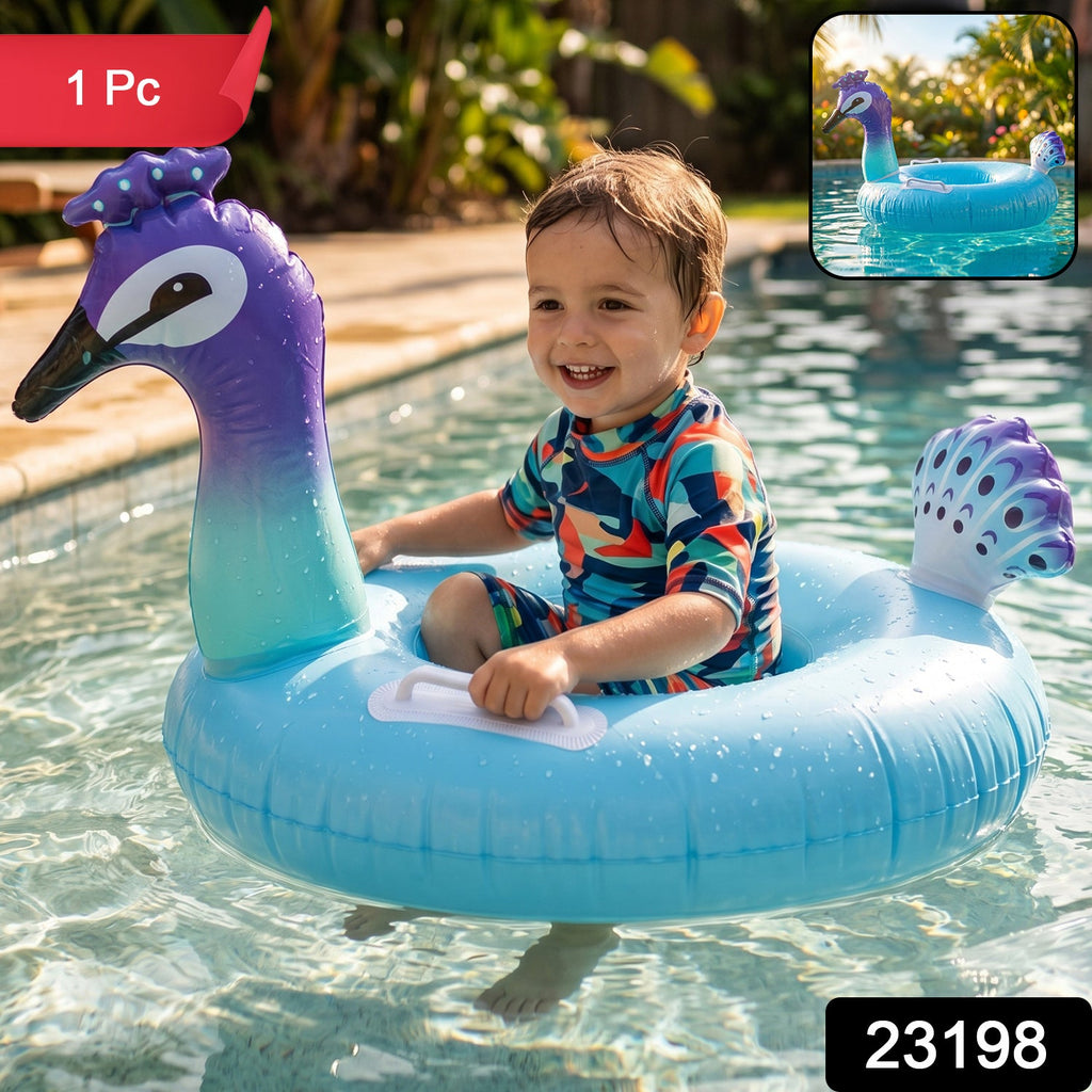 Soft inflatable swim ring for childrenÕs pool and beach activities