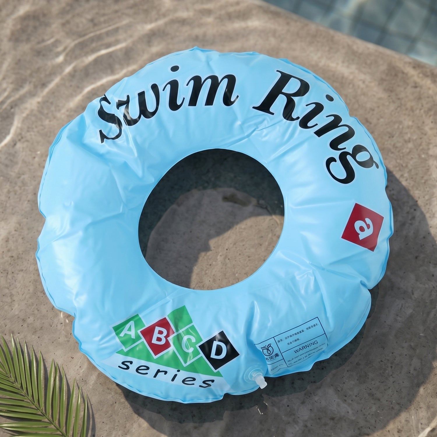 water support inflatable ring for kids learning to swim