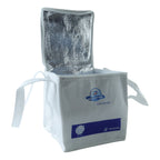 Reusable insulated food carry bag for picnics, office, or school