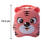 Vibrant kids piggy bank with lock for savings
