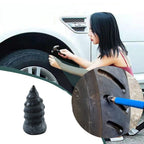 Multiple tire repair rubber plugs for vehicle maintenance