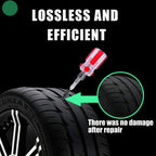 Puncture fix rubber plug for car, bike, scooter tires