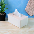 Tissue box holder rectangular shape storing paper napkins neatly