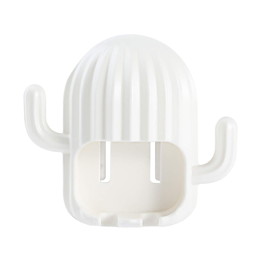 Decorative cactus-shaped toothbrush holder for hygienic bathroom storage