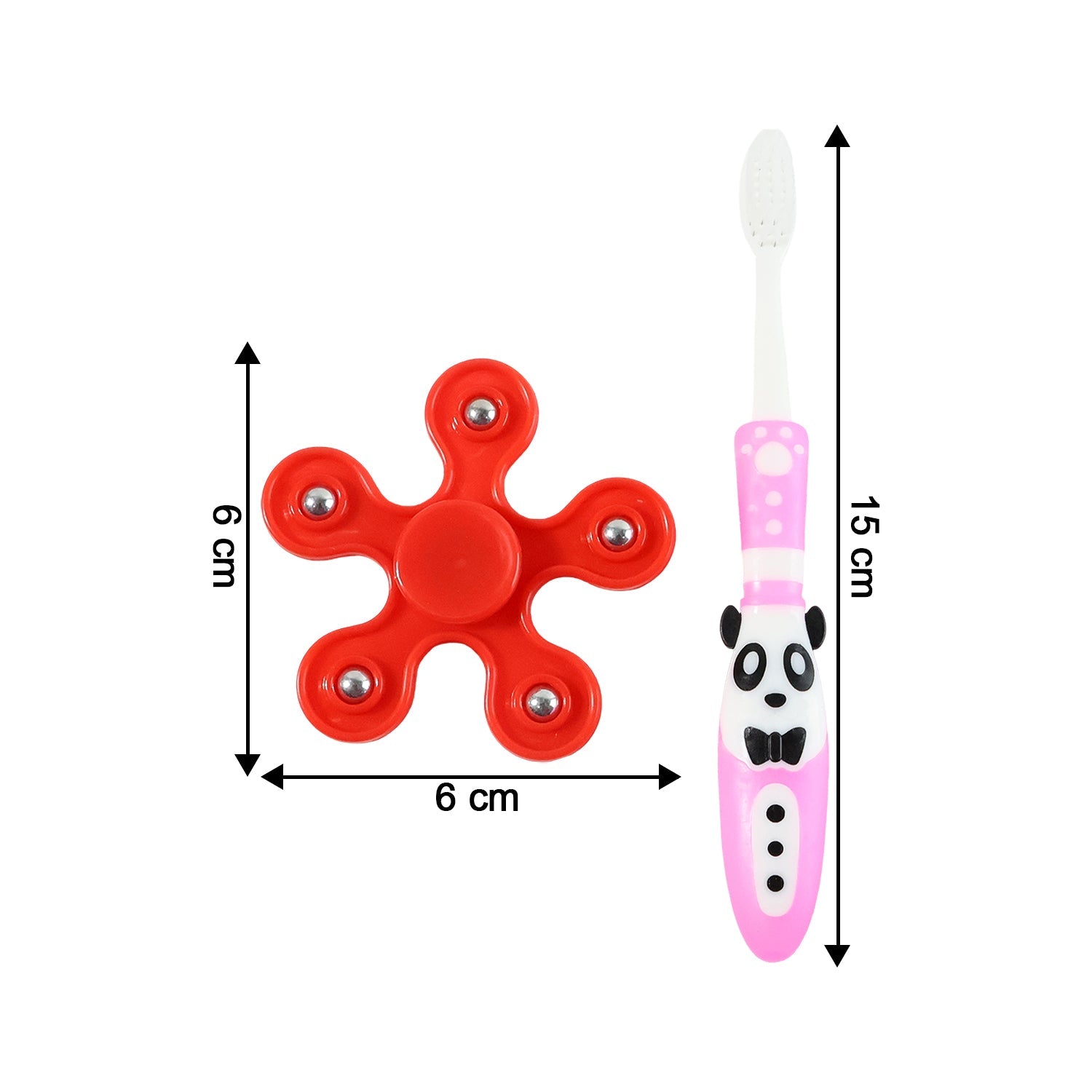 Cute panda design kids toothbrush for improved oral care