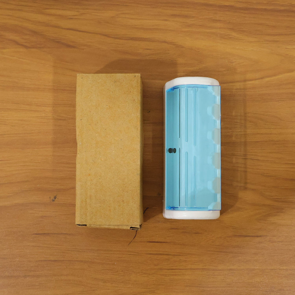 Clean and hygienic toothbrush holder mounted on wall