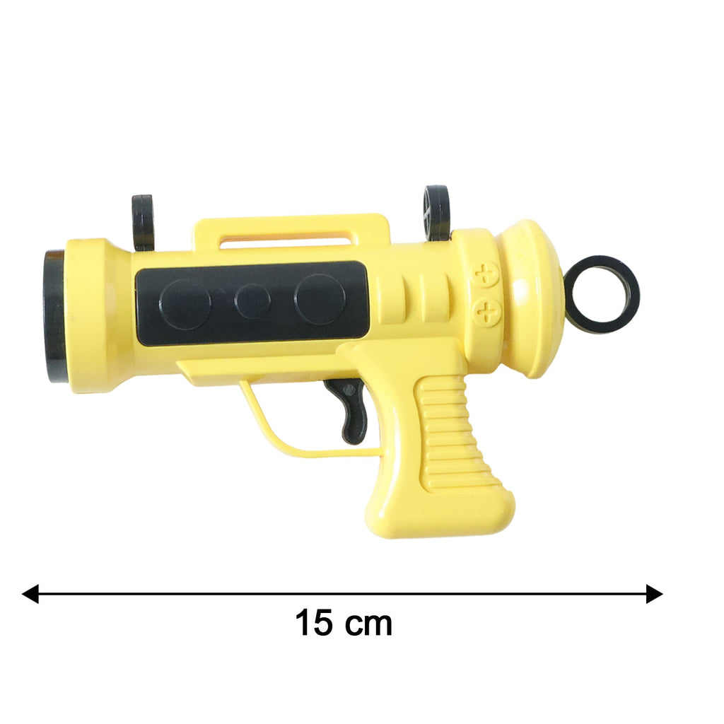 Size reference of Target Titan soft foam ball shooter toy gun