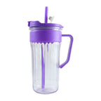 Child's spill-free plastic water tumbler for daily use