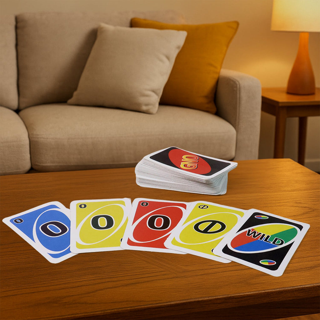 Adults playing the strategic GNO card game together