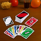 Stack of GNO playing cards ready for family game night