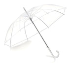 Bubble style transparent dome canopy design providing full rain coverage