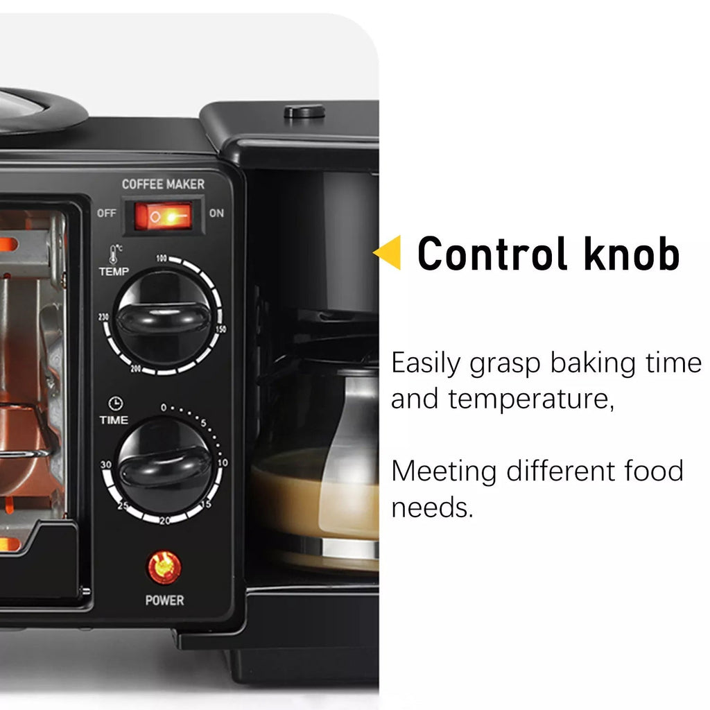 Lifestyle shot of a kitchen counter with the 3-in-1 Breakfast Maker.