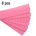 Packaging of the adjustable drawer organizer set, showing multiple pieces.