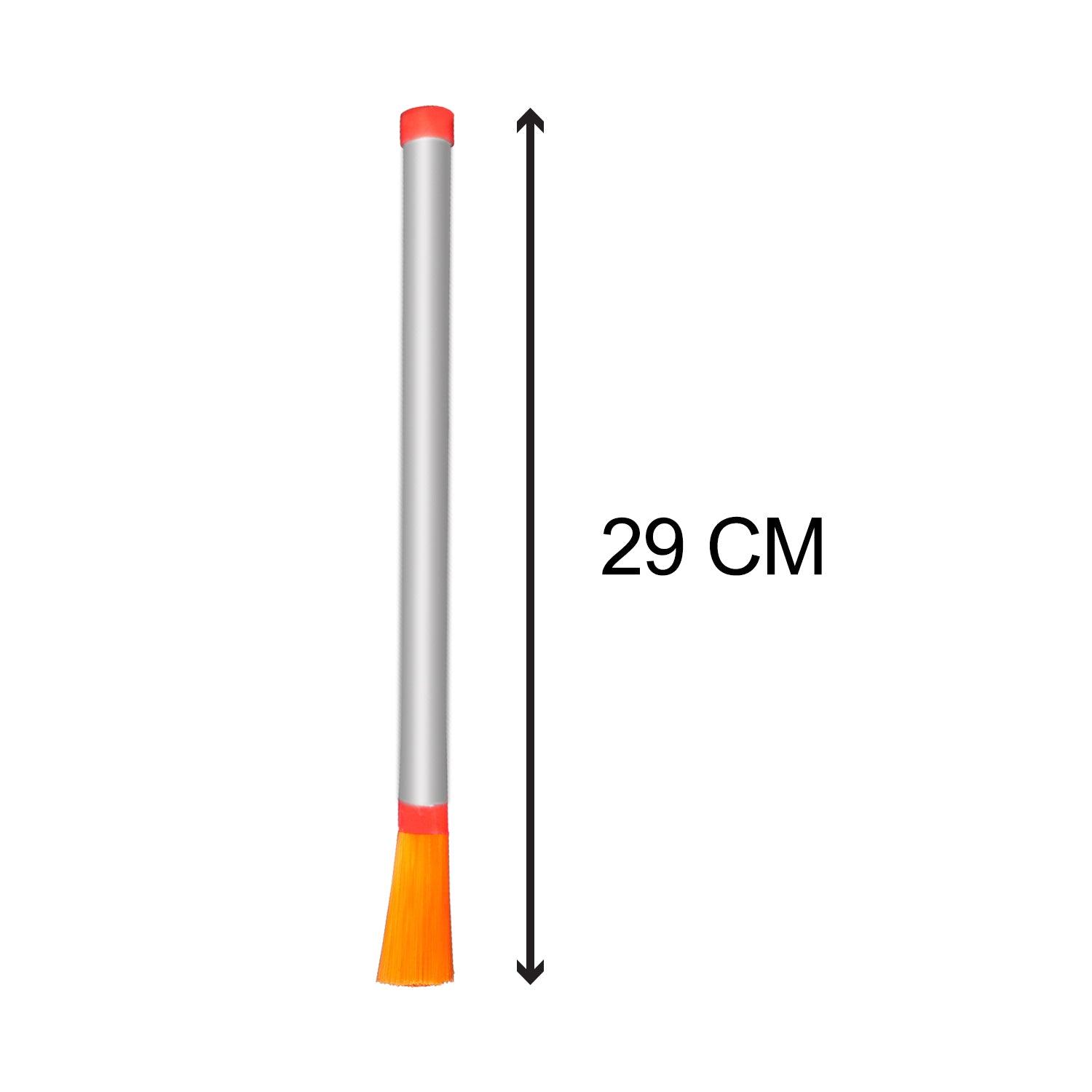 Compact and efficient dust cleaning brush with a durable steel body.