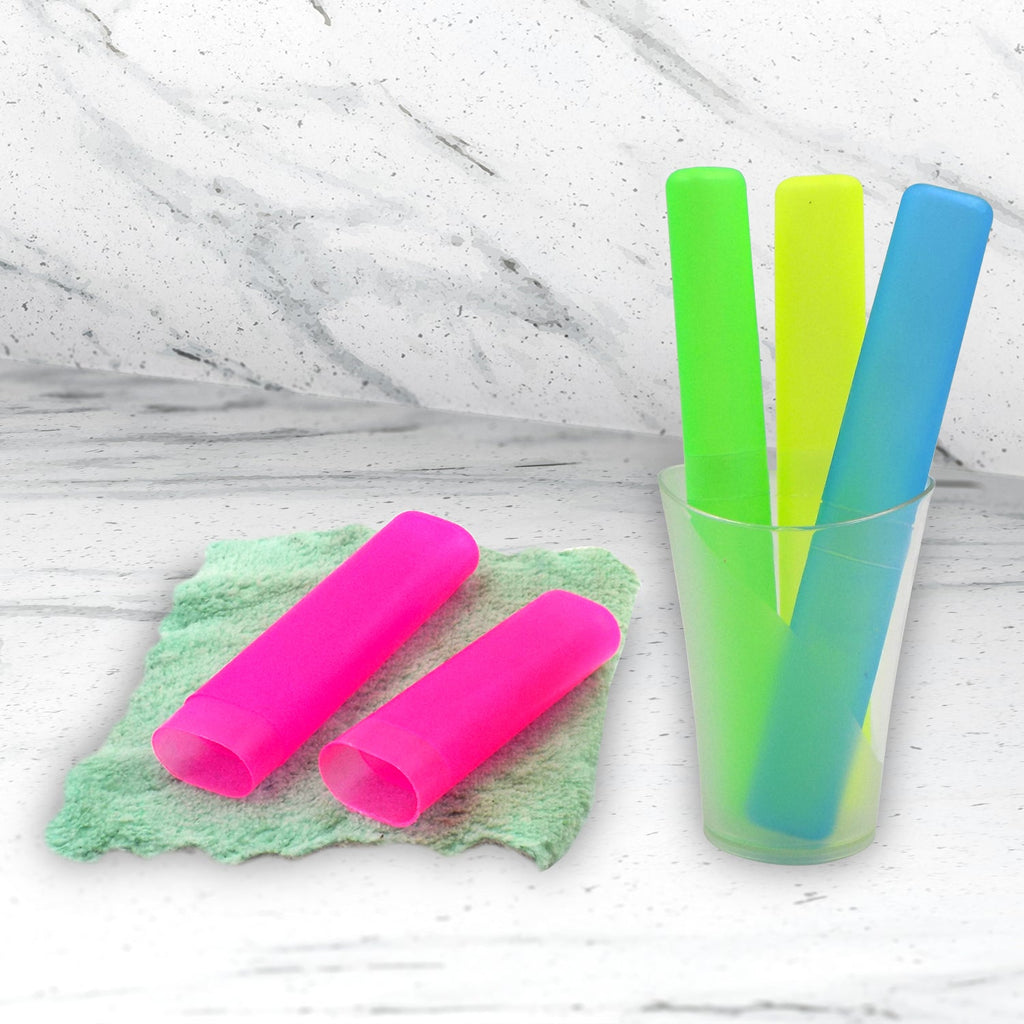 Single portable toothbrush case in detail, showing its secure design.