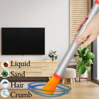 Velvet Wipe deep cleaning brush with steel handle, perfect for reaching small spaces.