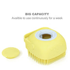 Product packaging box for the silicone massage bath brush.