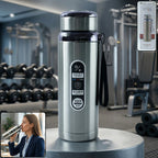 Stainless steel vacuum insulated water bottle for hot and cold drinks