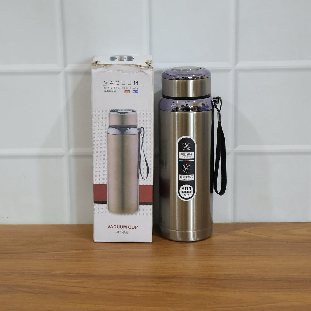 Vacuum Insulated Water Bottle – Keep Drinks Hot or Cold All Day