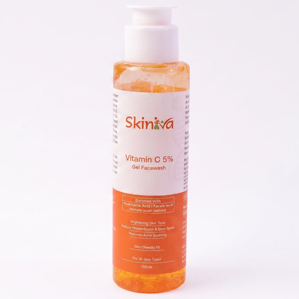 Antioxidant gel face wash for radiant skin