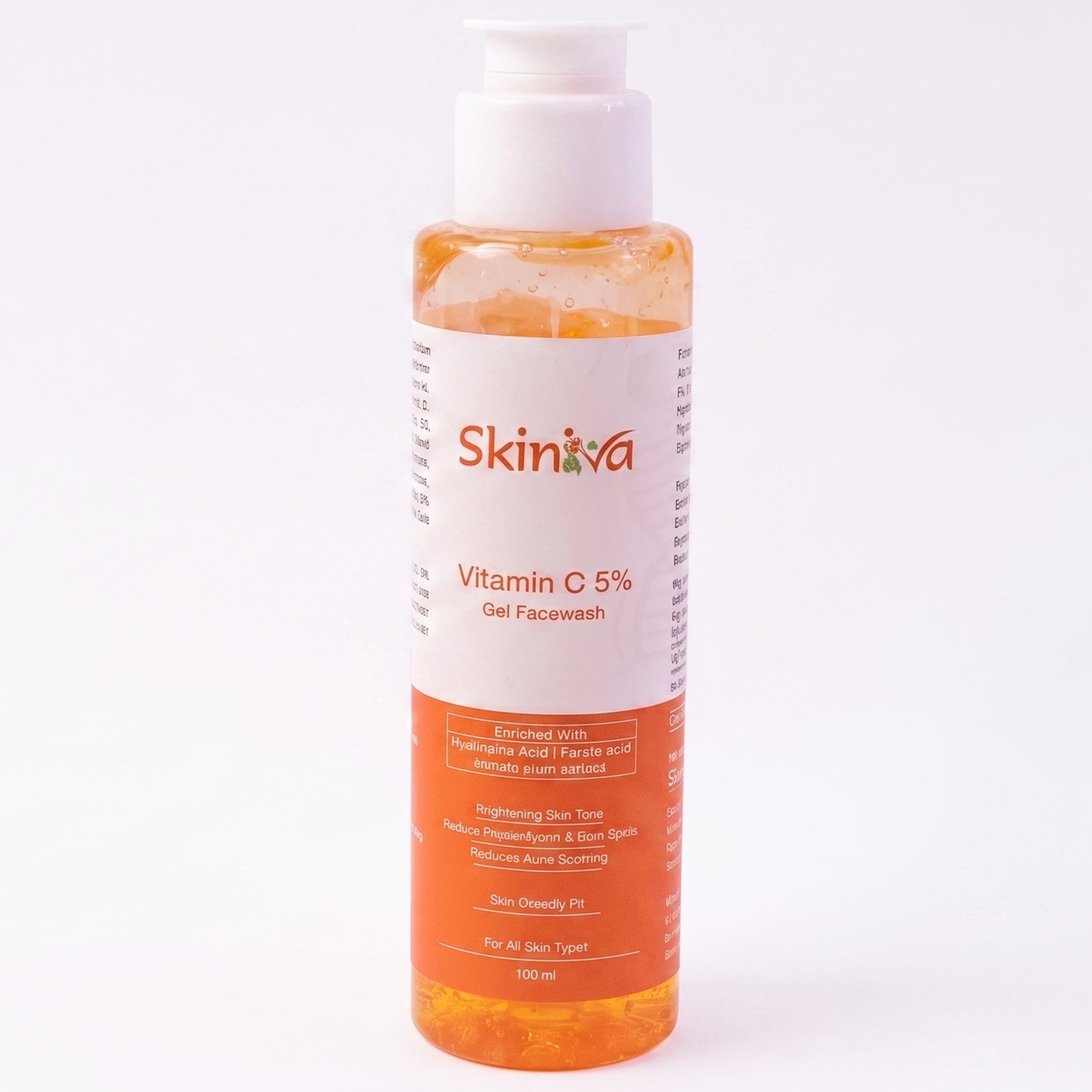 Antioxidant gel face wash for radiant skin