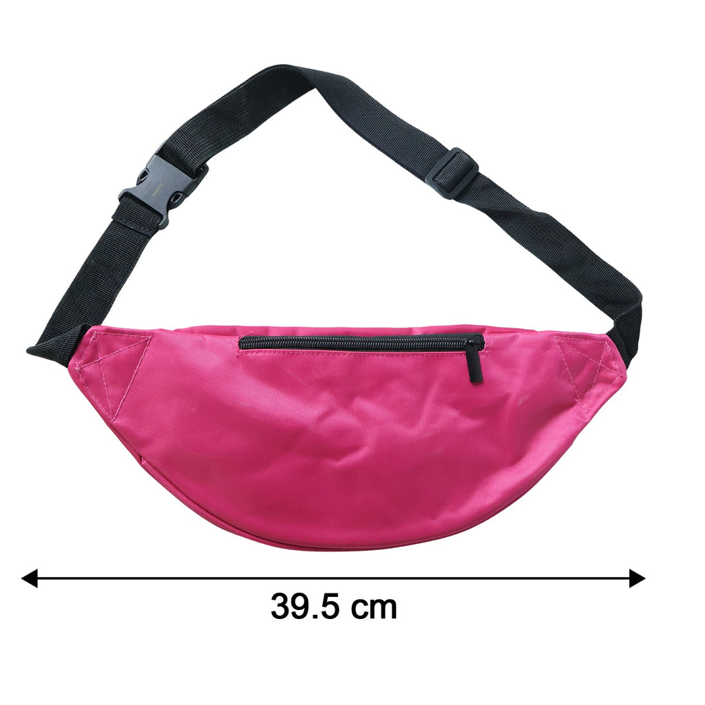 Dimensions of travel waist bag for optimal storage